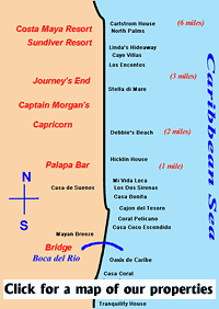 Click for a map of our properties